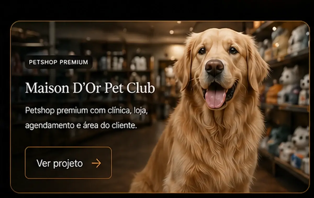 Petshop Luxo